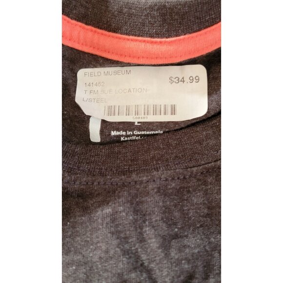 Kastlfel South Dakota Map T-Shirt L Steel Cotton & Recycled Polyester - Picture 5 of 6